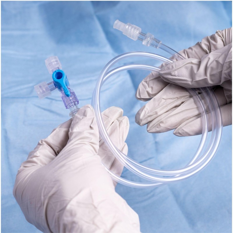 IPM - Llave de 3 Vías con Extensión Giro de