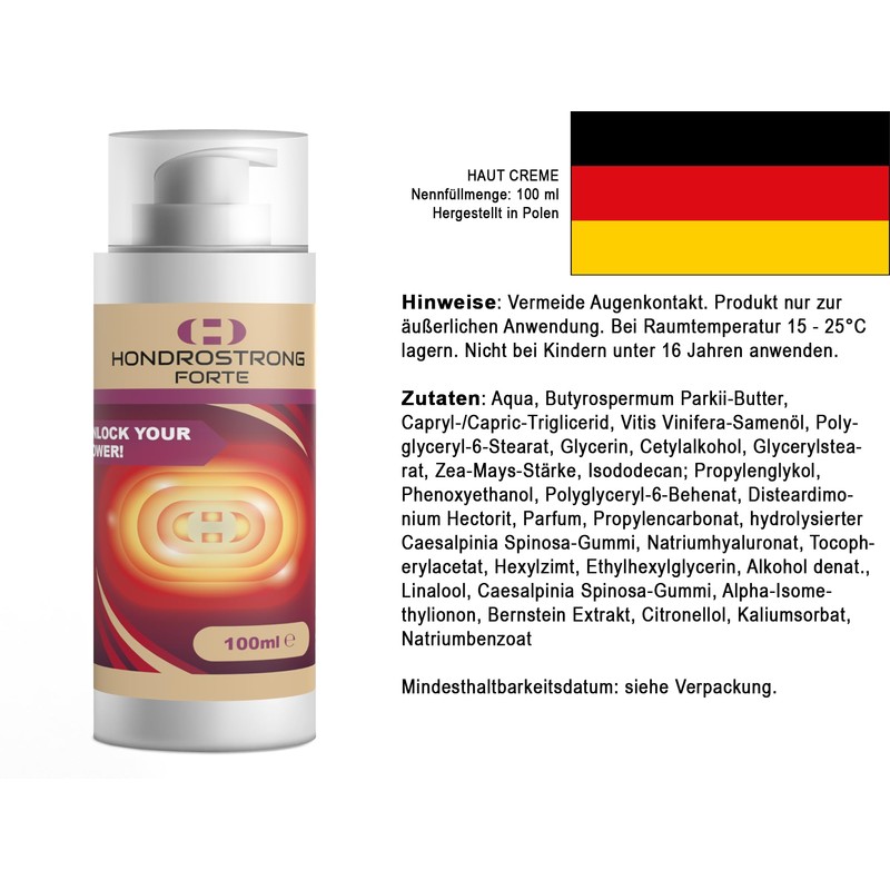 Hondrostrong Forte Cream 100 ml