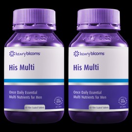 Henry Blooms His Multi 2 x 60 Film Coated Tablets - Special Bundle (Expiry 09/2025)
