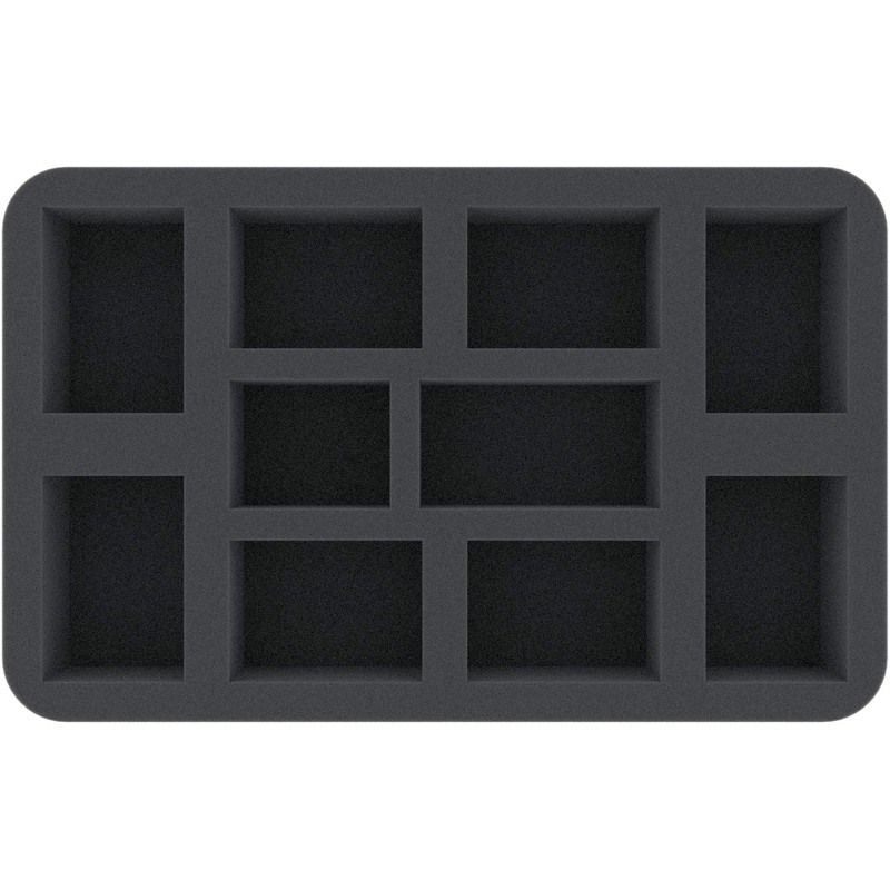 Feldherr HS050A048 Foam Insert Compatible with BattleTech - 10 Mechs