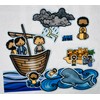 Jonah & The Whale Felt Figures for Bible Flannel Felt