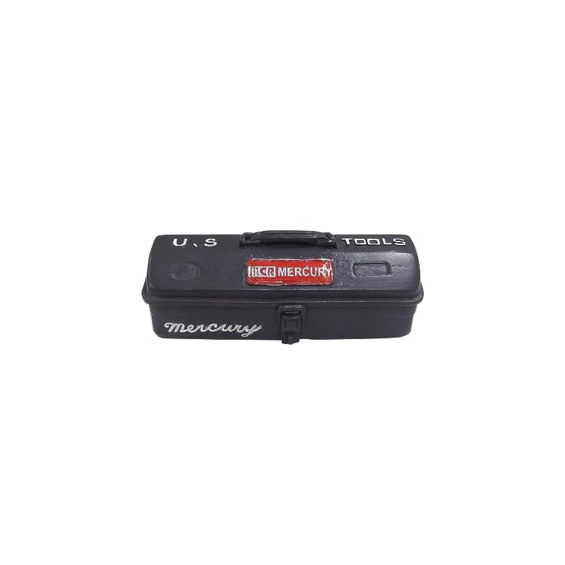 Keystone Mercury 3D Magnet Tool Box, Black, Size: Approx. W6,