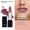 Note Mattever Lipstick 09 First Date Rose Yarı Mat Saten