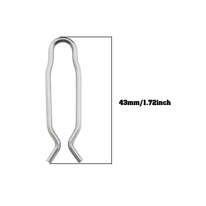 eMagTech 5PCS Pressure Washer Spring Clamp 50372210 Compatible with Karcher