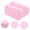 Baluue 4Pcs Supple Bathing Sponges Double Sided Body Scrubbers for