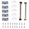 MTDELE 5 Pcs HC-SR04 Ultrasonic Sensor Module for Arduino R3