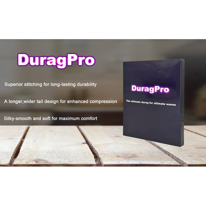 DuragPro Silk Durag for Men and Women, Silky Satin Do