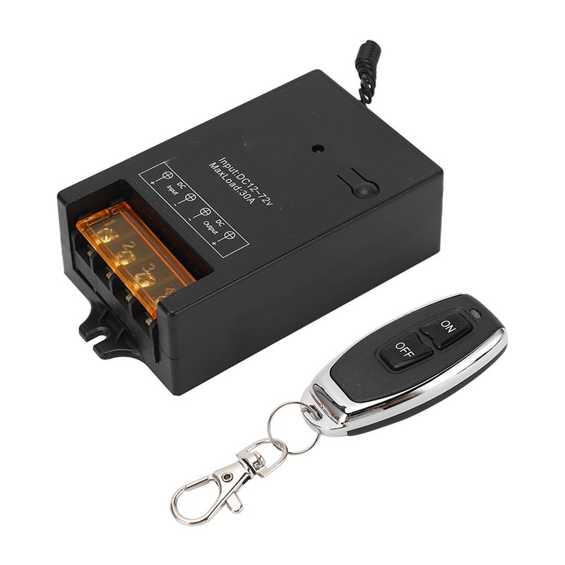 Remote Control Switch Car Relay Brass Coil 433MHz RF Wireless