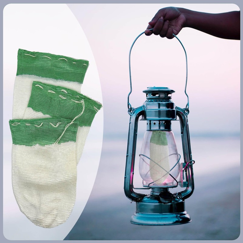 10pcs Propane Lantern Mantles String Tie Lantern Mantles for Outdoor