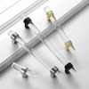 SYDARSYN Pack of 2 Transparent Acrylic Cabinet Handles, T Handles,