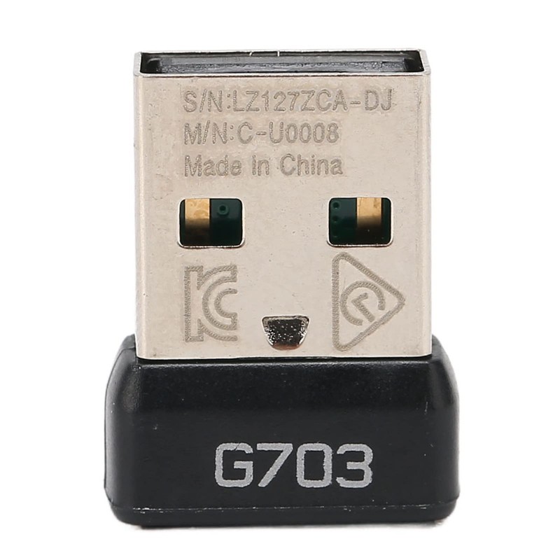 Garsent USB-Bluetooth-Adapter, -Bluetooth-Dongle-Empfänger für G703 Lightspeed Wireless Mouse, Keine Treiberinstallation