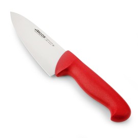 Arcos Serie 2900 - Kochmesser - Klinge Nitrum Edelstahl 150 mm - HandGriff Polypropylen Farbe Rot