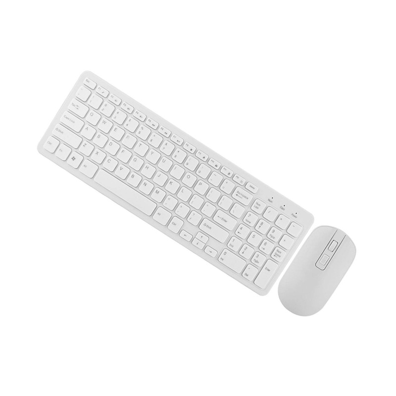 108 Keys MultiFunctional 2.4G Wireless Keyboard Mouse Combo High Sensitivity