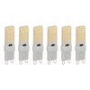 6PCS G9 LED Light Bulb Dimmable 5W 450LM 28 Beads
