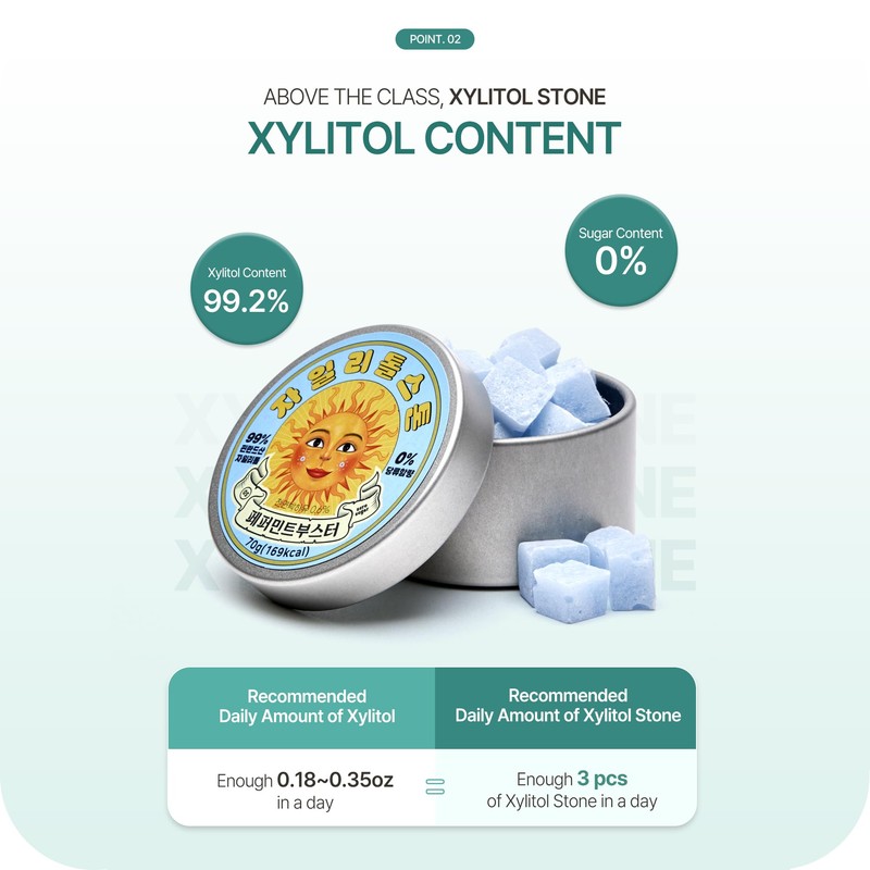 Xylitol Stone | Delicious Sugar Free Candy | 100% Finnish