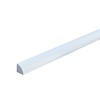 Flexible Skirting Board, Bendable Flooring Board, Quarter Bar Profile, 15