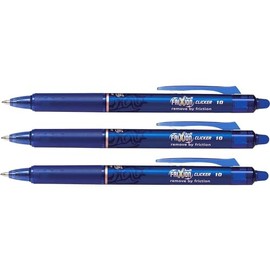 PILOT Frixion Clicker 1.0 Set of 3 Blue
