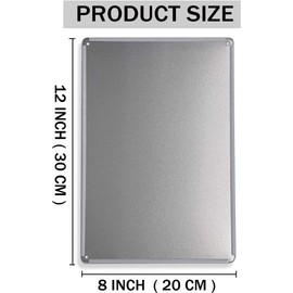 Man Cave Garage Decor Money Cant Buy Happiness But It Can Buy Tools Sign Funny Metal Tin Signs Vintage Garage Wall Art Decor Man Cave Gift 8 X 12 Inch