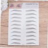 Housoutil 2pcs Brow Tint Eyebrow Stickers for Men Women Eyebrows