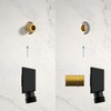 Lavatrum 100% Brass Wall Mounted Supply Elbow, Wall Elbow for