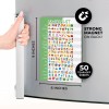 Elwyn Life Visual Grocery List Magnet Pad for Fridge -