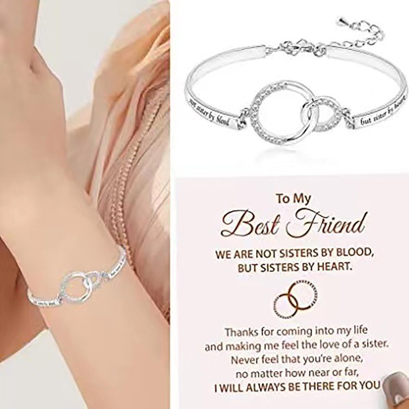 LSxAB Not Sister By Blood But Sister By Heart Cuff