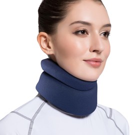 VELPEAU Neck Brace for Neck Pain and Support - Soft Cervical Collar for Sleeping, Snoozing, Sleeping Upright, Anti-Snoring, Sleep Apnea for Women & Men (Comfort Version, XL)