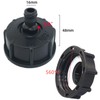 IBC Tank Adapter Plastic Hose Faucet Connector S60X6 Coarse Thread
