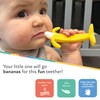 Nuby Banana Soothing Teether Easy Grip BPA-Free Suitable from 3