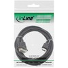 InLine Adapter Cable Black, 3 m