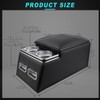Universal Car Center Console Organizer with Cup Holder& Phone Holder,