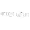 Low Profile Bilge Pump - 1100 GPH Automatic Stainless Steel