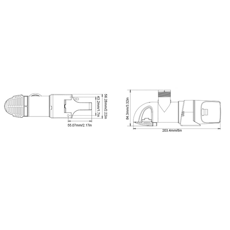 Low Profile Bilge Pump - 1100 GPH Automatic Stainless Steel