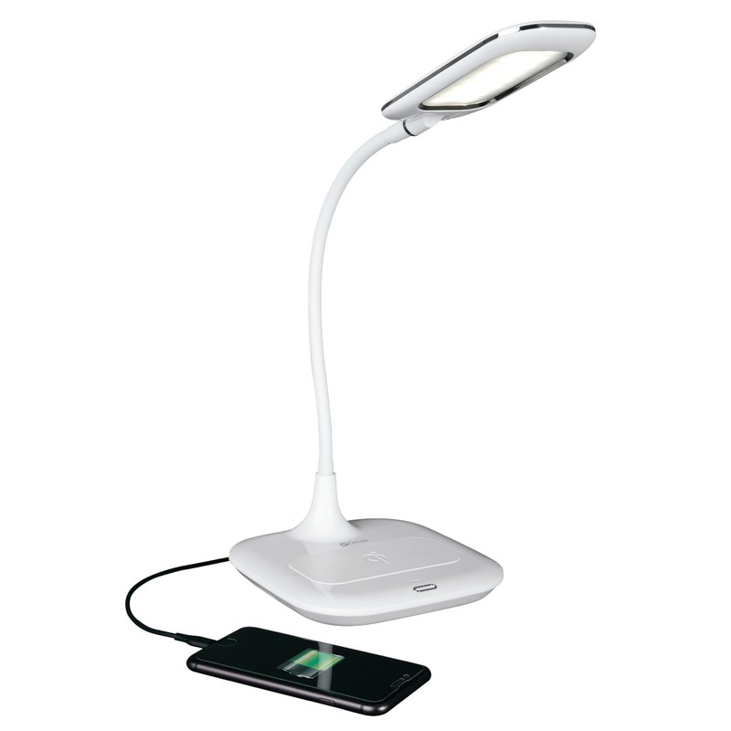 OttLite Prevention LED Desk Lamp with Wireless Charging - Designed