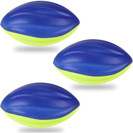 Juego de 3 Bolas Suaves de Espuma en Espiral de fútbol de 21,6 cm, para niños, práctica de Entrenamiento Deportivo en Interiores y Exteriores