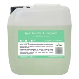 Akcare Agua Micelar Desmaquillante Aceite Romero A Granel 4 Litros