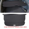 Unbranded Cargo Cover Fits 21-24 Toyota Venza XU80 Retractable Trunk