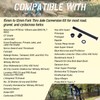 HQPARRTS 15mm to 12mm Fork Thru Axle Conversion Kit Compatible
