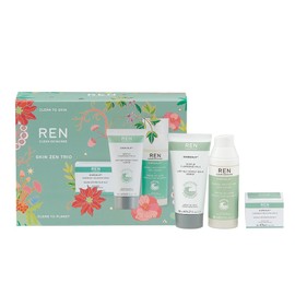 REN Clean Skincare Skin Zen Trio | Limited Edition Gift Set | Christmas | Soothing Face | £70 | 115ml