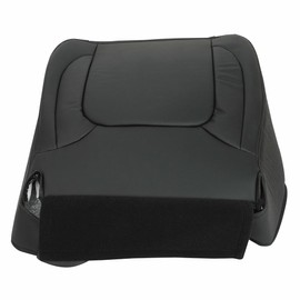 Zieichy Driver Side Bottom Replacement Leather Seat Cover Compatible with Dodge Ram 1500 2500 3500 Laramie 2002 2003 2004 2005