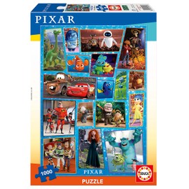 Educa 18497, Pixar Films, 1000 Pieces, Puzzle for Adults and Children from 10 Years, Comics, Children's Films