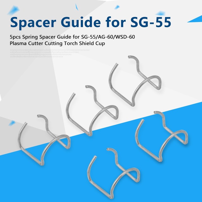 5-Piece Spring Spacer Guide, Cable Protection Insulation Bracket, Burner Protection