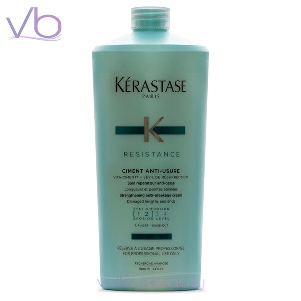 KERASTASE Resistance Ciment Anti Usure, 1000ml Conditioner for Damaged Hair