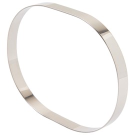Endoshoji BHV532 Professional Hamburger Ring, Salisbury Steak Ring, For 5.3 oz (150 g) Burgers, 18-0 Stainless Steel, Made in Japan