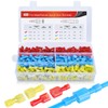 Nilight 400 Pcs Spade Terminals Nylon Quick Disconnect Male and
