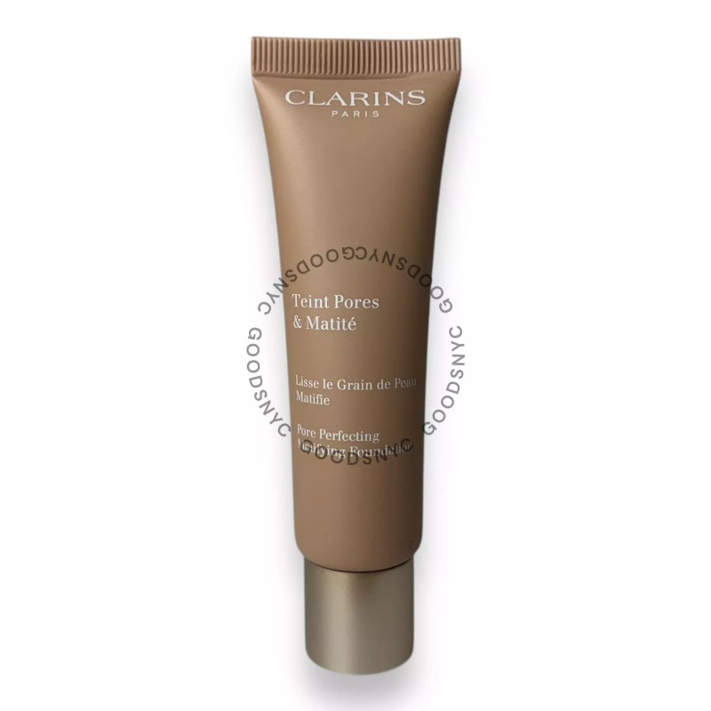 Clarins 2-PACK Clarins Pore Perfecting Mattifying Foundation, 05 Nude Cappuccino