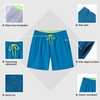 SILKWORLD - Bañador para hombre, de secado rápido, con bolsillos,