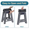 Flottian 18" Folding Step Stool for Adults and Kids Holds