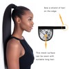 3 Pcs Black Ponytail Lace Hair Net Ponytail Base Net