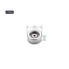 ATPPCCE 36173 Tensor de correa y polea tensora para Lexus ES/GS/is/RX Toyota Avalon/Camry/Venza/4 Runner/FJ Cruiser/Highlander/Hilux/RAV4/Sienna/Tacoma OE#16604-31020 89158 419-6511 16600 40P010